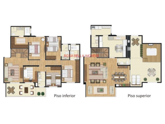 Imagem Cobertura com 4 Quartos à Venda, 240 m² em Vila Isabel Eber - Jundiaí