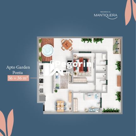 Imagem Apartamento com 2 Quartos à Venda, 56 m² em Bairro Alto - Curitiba