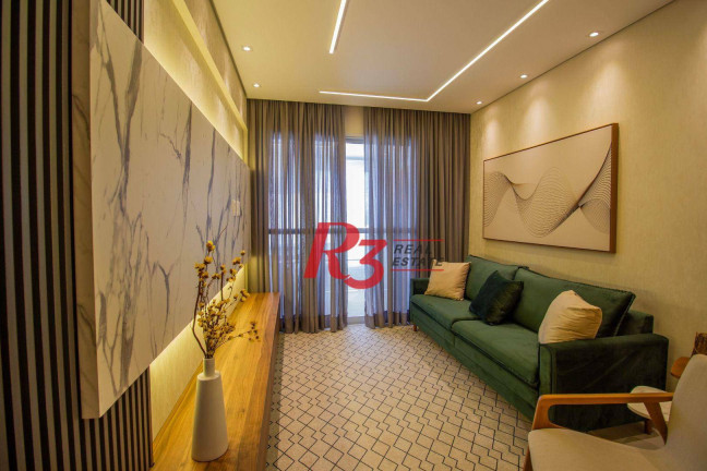 Apartamento com 2 Quartos à Venda, 84 m² em Ponta Da Praia - Santos