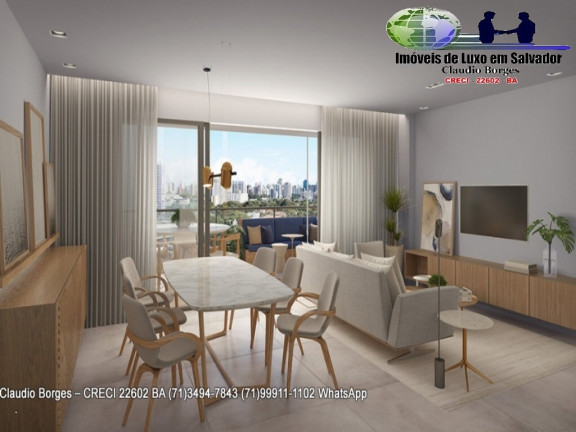 Imagem Apartamento com 3 Quartos à Venda, 130 m² em Caminho Das árvores - Salvador Imagem Apartamento com 3 Quartos à Venda, 130 m² em Caminho Das árvores - Salvador