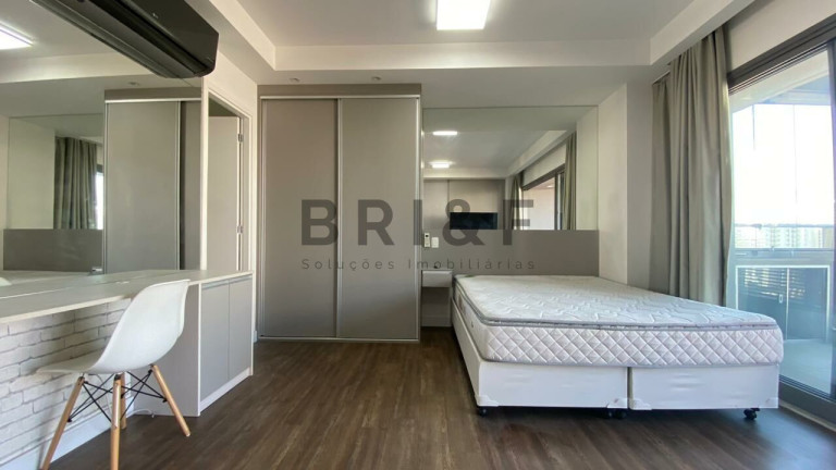 Imagem Apartamento com 1 Quarto para Alugar, 41 m² em Brooklin - São Paulo Imagem Apartamento com 1 Quarto para Alugar, 41 m² em Brooklin - São Paulo