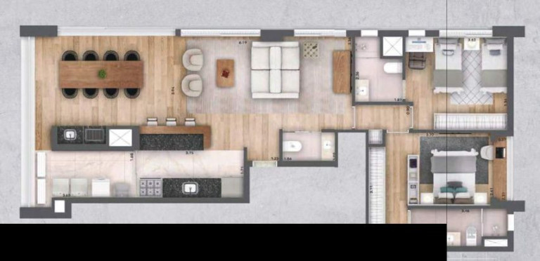 Imagem Apartamento com 3 Quartos à Venda, 108 m² em Perdizes - São Paulo Imagem Apartamento com 3 Quartos à Venda, 108 m² em Perdizes - São Paulo