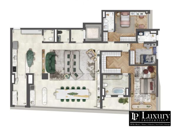 Imagem Apartamento com 3 Quartos à Venda, 162 m² em Brooklin - São Paulo Imagem Apartamento com 3 Quartos à Venda, 162 m² em Brooklin - São Paulo