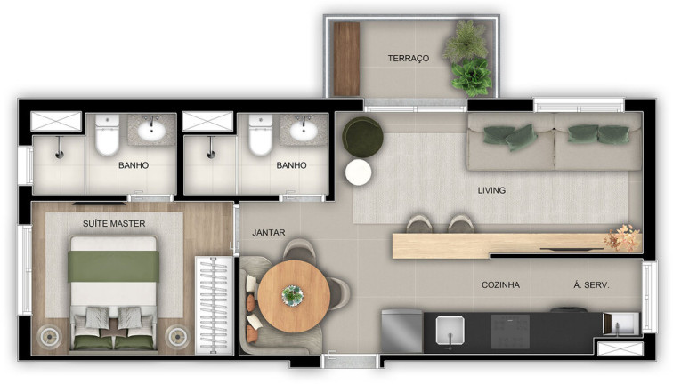 Imagem Apartamento com 2 Quartos à Venda, 41 m² em Vila Guarani (z Sul) - São Paulo Imagem Apartamento com 2 Quartos à Venda, 41 m² em Vila Guarani (z Sul) - São Paulo