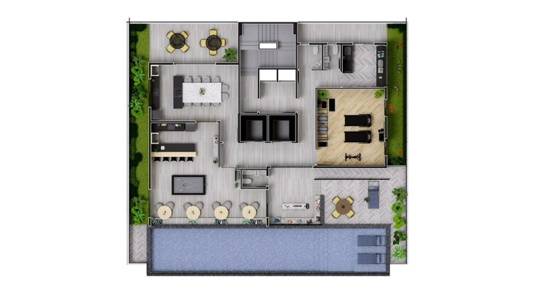 Imagem Apartamento com 1 Quarto à Venda, 48 m² em Kobrasol - São José Imagem Apartamento com 1 Quarto à Venda, 48 m² em Kobrasol - São José