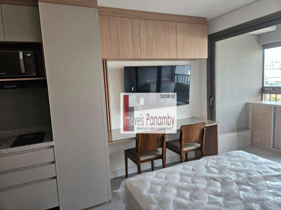 Imagem Apartamento com 1 Quarto para Alugar, 42 m² em Moema - São Paulo