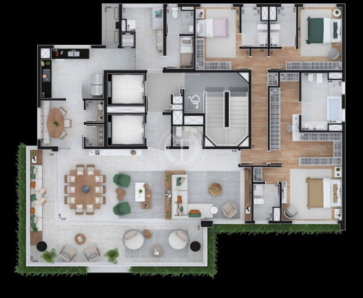 Imagem Cobertura com 1 Quarto à Venda, 276 m² em Higienópolis - São Paulo Imagem Cobertura com 1 Quarto à Venda, 276 m² em Higienópolis - São Paulo