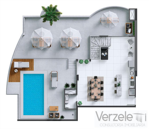 Imagem Apartamento com 3 Quartos à Venda, 304 m² em Praia Brava - Itajaí