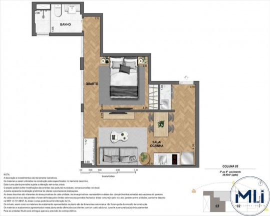 Imagem Imóvel com 1 Quarto à Venda, 39 m² em Leblon - Rio De Janeiro Imagem Imóvel com 1 Quarto à Venda, 39 m² em Leblon - Rio De Janeiro