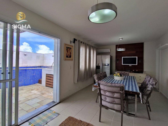 Imagem Cobertura com 3 Quartos à Venda, 195 m² em Jardim Astúrias - Guarujá