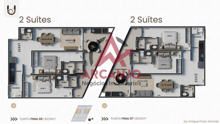 Imagem Apartamento com 1 Quarto à Venda, 36 m² em Praia Grande - Ubatuba