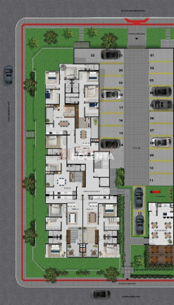 Imagem Apartamento com 3 Quartos à Venda, 95 m² em Esplanada - Jaguaruna