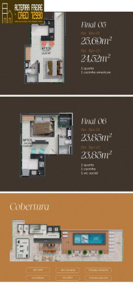 Imagem Flat com 1 Quarto à Venda, 23 m² em Jardim Oceania - João Pessoa Imagem Flat com 1 Quarto à Venda, 23 m² em Jardim Oceania - João Pessoa