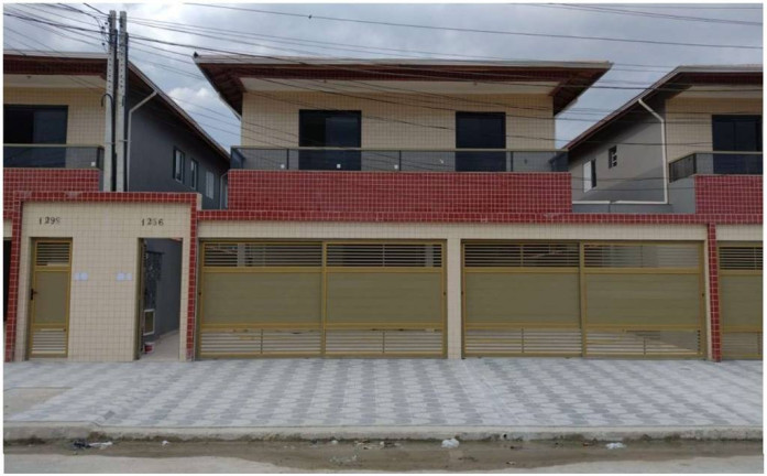 Sobrado com 2 Quartos à Venda, 53 m² em Tude Bastos - Praia Grande