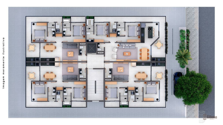 Imagem Apartamento com 1 Quarto à Venda, 84 m² em Barra Da Lagoa - Ubatuba