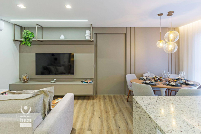 Imagem Apartamento com 3 Quartos à Venda, 88 m² em Boa Vista - Curitiba