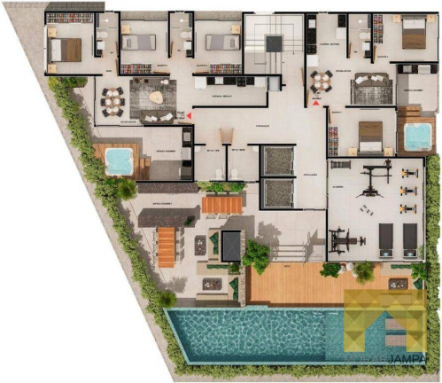Imagem Apartamento com 3 Quartos à Venda, 71 m² em Jardim Oceania - João Pessoa Imagem Apartamento com 3 Quartos à Venda, 71 m² em Jardim Oceania - João Pessoa