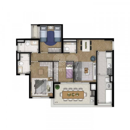 Imagem Apartamento com 3 Quartos à Venda, 88 m² em Vila Leopoldina - São Paulo Imagem Apartamento com 3 Quartos à Venda, 88 m² em Vila Leopoldina - São Paulo