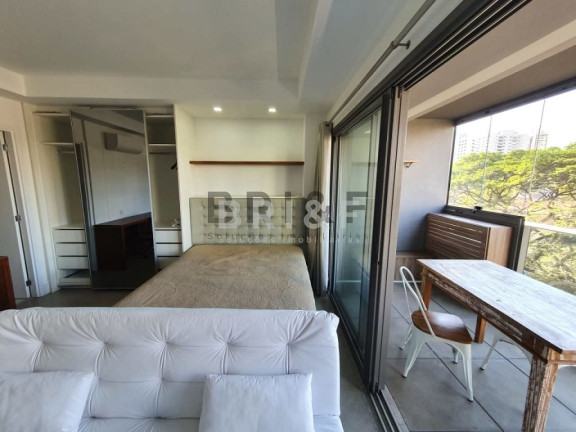 Imagem Apartamento com 1 Quarto para Alugar, 40 m² em Brooklin - São Paulo Imagem Apartamento com 1 Quarto para Alugar, 40 m² em Brooklin - São Paulo