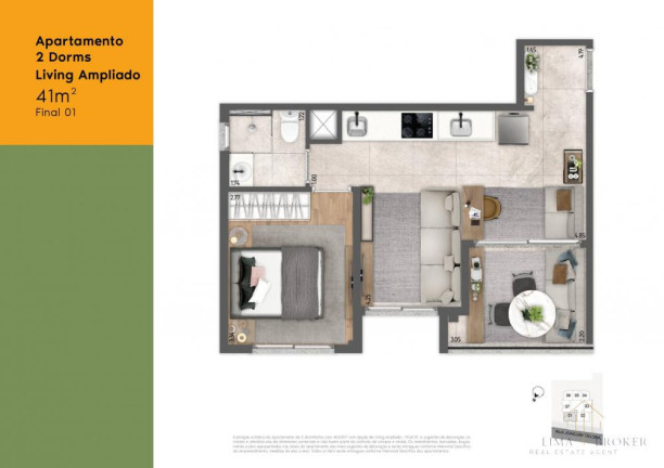 Imagem Apartamento com 1 Quarto à Venda, 33 m² em Vila Mariana - São Paulo