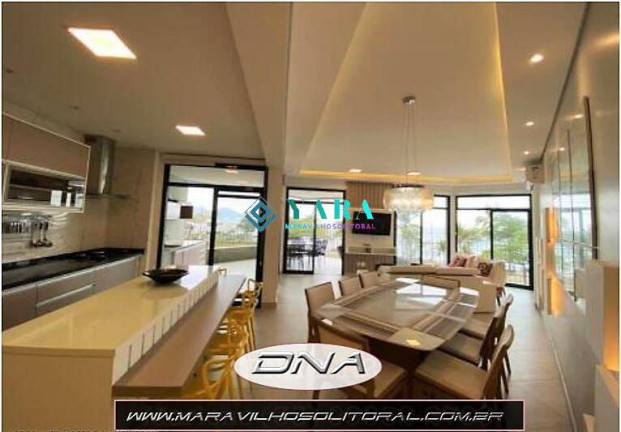 Imagem Apartamento com 3 Quartos para Temporada, 150 m² em Praia Grande - Ubatuba