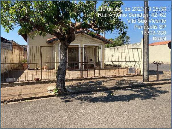 Casa com 3 Quartos à Venda, 109 m² em Jardim São Vicente - Penápolis