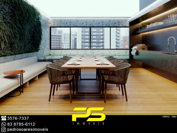 Imagem Apartamento com 1 Quarto à Venda, 46 m² em Cabo Branco - João Pessoa Imagem Apartamento com 1 Quarto à Venda, 46 m² em Cabo Branco - João Pessoa