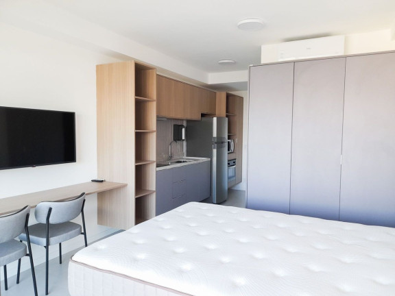 Apartamento com 1 Quarto para Alugar, 30 m² em Moema - São Paulo