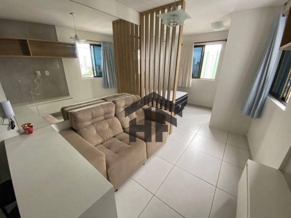 Apartamento com 1 Quarto para Alugar, 30 m² em Aflitos - Recife