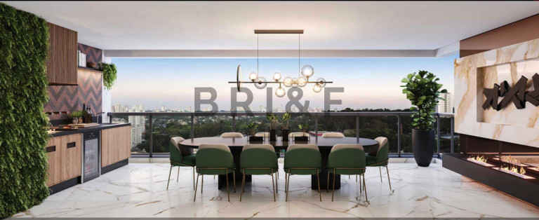 Apartamento com 4 Quartos à Venda, 185 m² em Santo Amaro - São Paulo