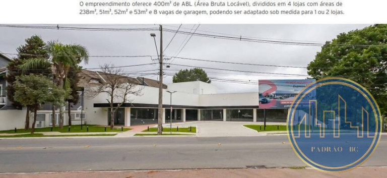 Imagem Loja para Alugar,  em Santo Inácio - Curitiba