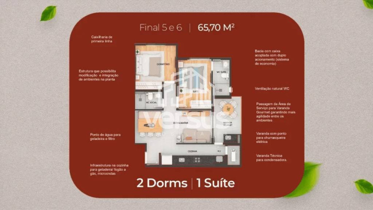Imagem Apartamento com 2 Quartos à Venda, 50 m² em Guilhermina - Praia Grande Imagem Apartamento com 2 Quartos à Venda, 50 m² em Guilhermina - Praia Grande