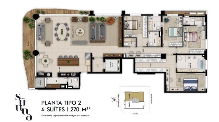 Imagem Apartamento com 4 Quartos à Venda, 268 m² em Setor Oeste - Goiânia Imagem Apartamento com 4 Quartos à Venda, 268 m² em Setor Oeste - Goiânia