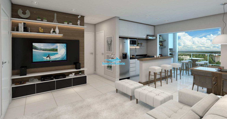 Imagem Apartamento com 2 Quartos à Venda, 65 m² em Itaguá - Ubatuba