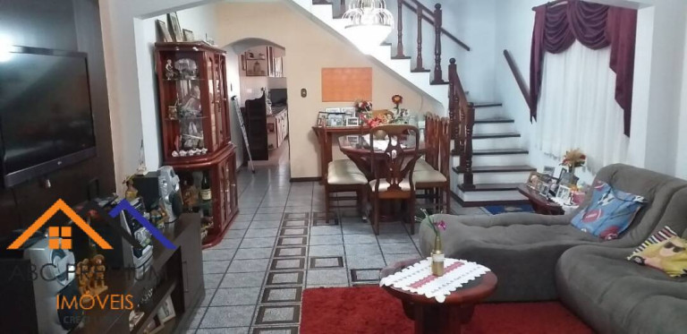 Imagem Sobrado com 4 Quartos à Venda, 313 m² em Parque Marajoara - Santo André
