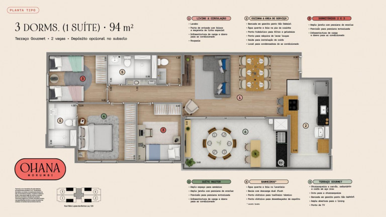 Imagem Imóvel com 3 Quartos à Venda, 94 m² em Vila Andrade - São Paulo Imagem Imóvel com 3 Quartos à Venda, 94 m² em Vila Andrade - São Paulo