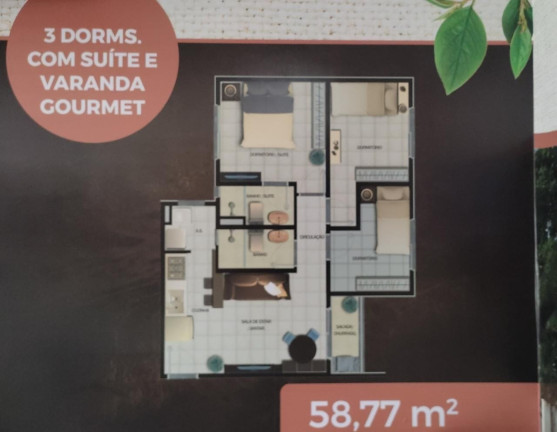 Imagem Imóvel com 3 Quartos à Venda, 58 m² em Jardim Novo ângulo - Hortolândia Imagem Imóvel com 3 Quartos à Venda, 58 m² em Jardim Novo ângulo - Hortolândia
