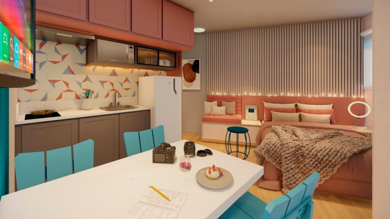 Imagem Studio com 1 Quarto à Venda, 24 m² em Santa Cecília - São Paulo Imagem Studio com 1 Quarto à Venda, 24 m² em Santa Cecília - São Paulo
