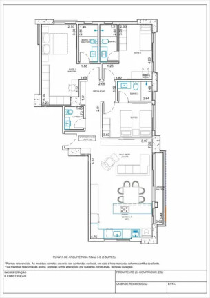 Imagem Apartamento com 3 Quartos à Venda, 120 m² em Word Trade Center (wtc) - Goiânia