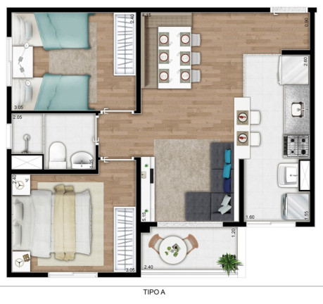 Imagem Apartamento com 2 Quartos à Venda, 48 m² em Penha - São Paulo Imagem Apartamento com 2 Quartos à Venda, 48 m² em Penha - São Paulo