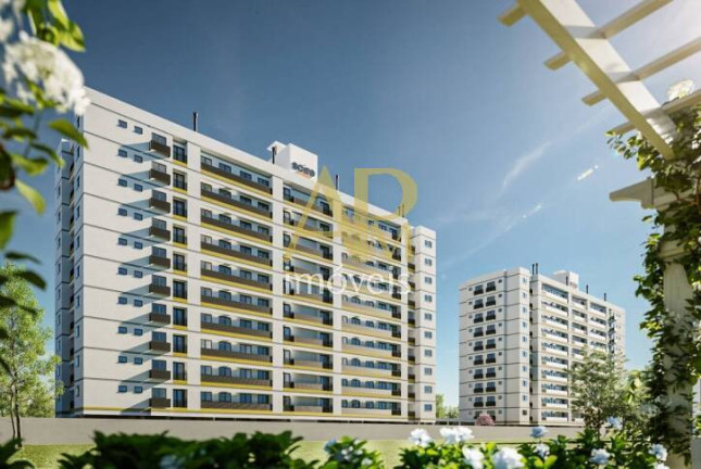 Imagem Apartamento com 2 Quartos à Venda, 48 m² em Areias - São José Imagem Apartamento com 2 Quartos à Venda, 48 m² em Areias - São José