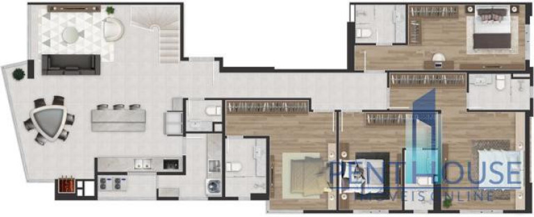Imagem Cobertura com 4 Quartos à Venda, 326 m² em Centro - Balneário Camboriú Imagem Cobertura com 4 Quartos à Venda, 326 m² em Centro - Balneário Camboriú