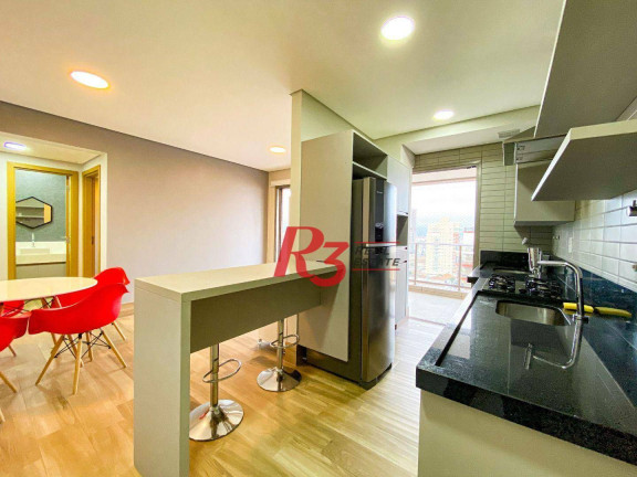 Imagem Apartamento com 1 Quarto para Alugar, 60 m² em Aparecida - Santos Imagem Apartamento com 1 Quarto para Alugar, 60 m² em Aparecida - Santos