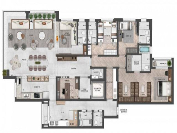 Imagem Apartamento com 4 Quartos à Venda, 220 m² em Vila Romana - São Paulo Imagem Apartamento com 4 Quartos à Venda, 220 m² em Vila Romana - São Paulo