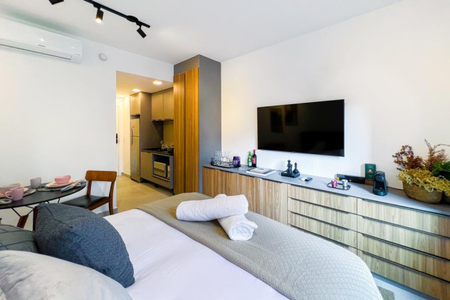 Imagem Apartamento com 1 Quarto para Alugar, 30 m² em Itaim Bibi - São Paulo Imagem Apartamento com 1 Quarto para Alugar, 30 m² em Itaim Bibi - São Paulo