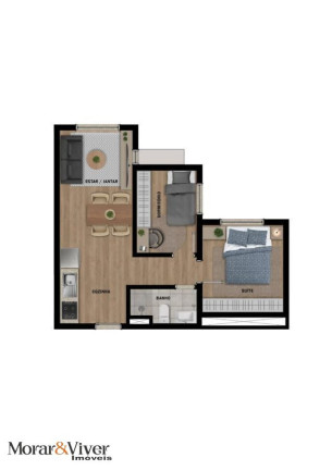 Imagem Apartamento com 2 Quartos à Venda, 34 m² em Vila Izabel - Curitiba Imagem Apartamento com 2 Quartos à Venda, 34 m² em Vila Izabel - Curitiba