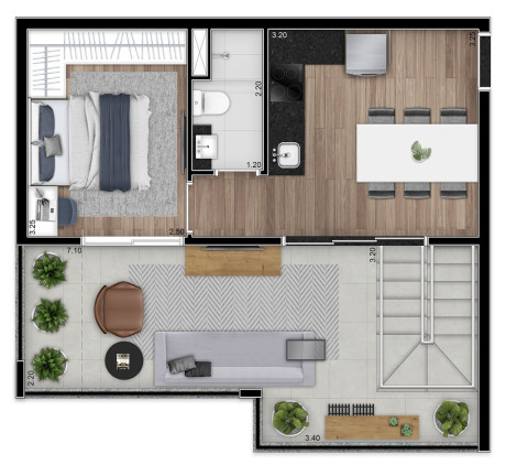 Imagem Apartamento com 1 Quarto à Venda, 52 m² em Vila Madalena - São Paulo Imagem Apartamento com 1 Quarto à Venda, 52 m² em Vila Madalena - São Paulo