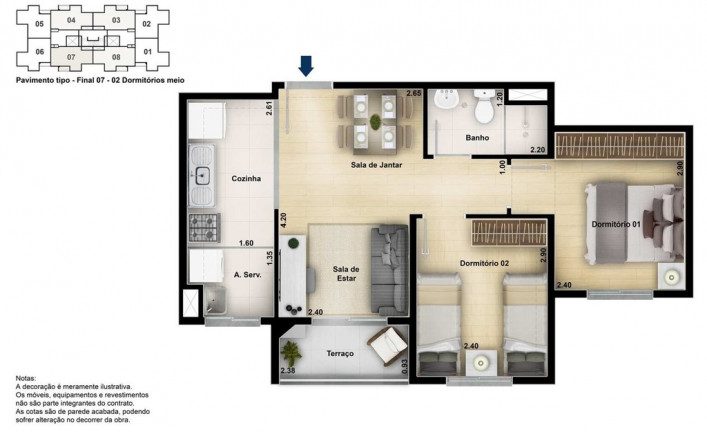 Imagem Apartamento com 2 Quartos à Venda, 43 m² em Residencial Parque Da Fazenda - Campinas Imagem Apartamento com 2 Quartos à Venda, 43 m² em Residencial Parque Da Fazenda - Campinas