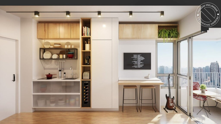 Imagem Imóvel com 1 Quarto à Venda,  em Brooklin Paulista - São Paulo
