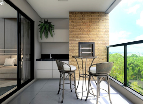 Imagem Apartamento com 2 Quartos à Venda, 95 m² em Boa Vista - Curitiba